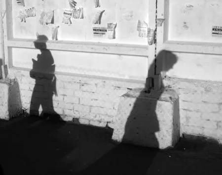 Playing with a shadow. Кадр 16