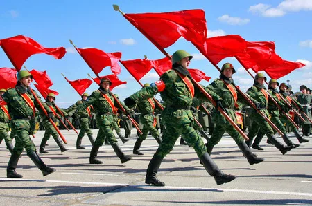 Parade of the Victory Day. Кадр 7