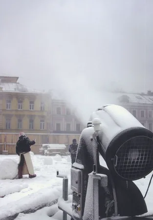 Snow people. Кадр 3