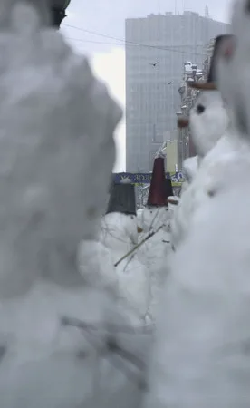 Snow people. Кадр 5
