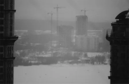 Moscow from the thirty third floor. Кадр 7