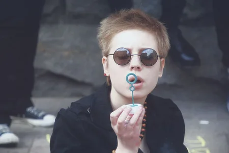 Arbat. Flashmob. Nonprescription holiday. Кадр 12