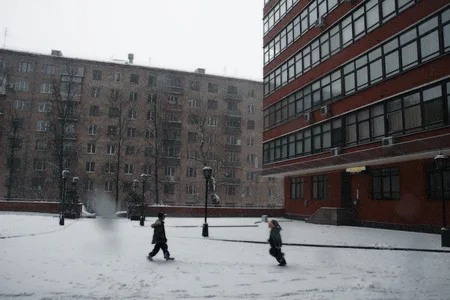 Снежный день. Кадр 10