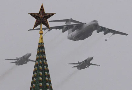 Parade of the Victory Day. Кадр 4