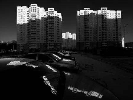 Building of Marfino district. Кадр 7