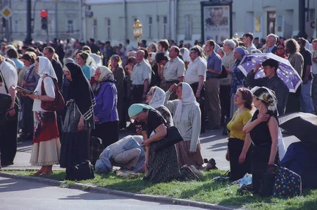 Тихвинская Икона в Москве. Кадр 4