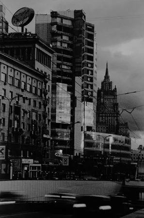 Moscow. Black-and-white series. Кадр 19