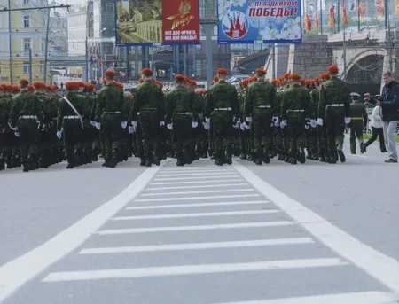 Day of the Victory in Moscow. Кадр 5