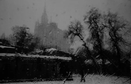 Moscow. Black-and-white series. Кадр 3