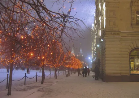 The New Year squares. Кадр 9