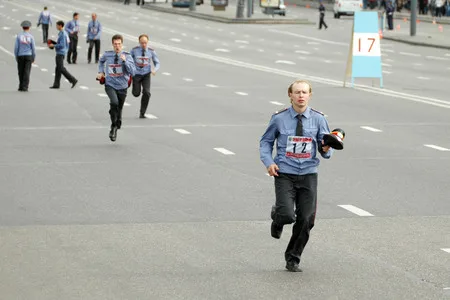 Police marathon. Кадр 4