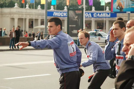 Police marathon. Кадр 13