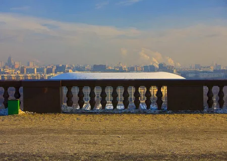 36 views of the Puddle or opening of Katsushika Hokusai monument in Moscow. Кадр 23
