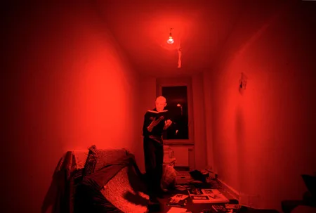 “Red” poet Oleg Zhukovsky. Кадр 1