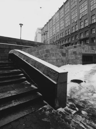 Autumn. A stairs. Winter.. Кадр 8