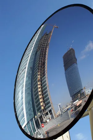 Construction of Moscow-City. Кадр 10