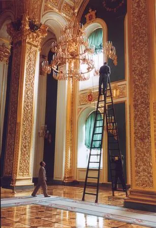 The Kremlin. Sanitary day. Кадр 5