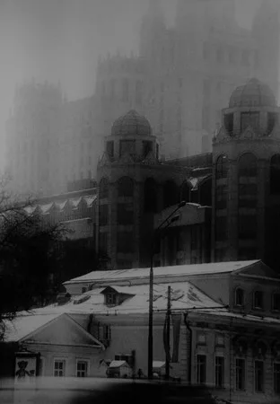 Moscow. Black-and-white series. Кадр 8