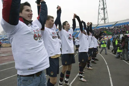 CSKA is the champion. Кадр 1