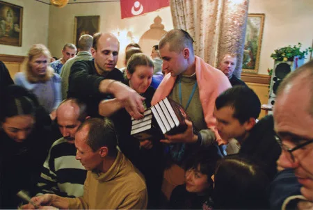 The Moscow community of vayshnavov (Krisnaists. Кадр 11