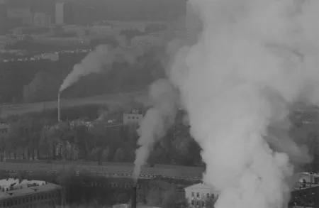 Moscow from the thirty third floor. Кадр 20