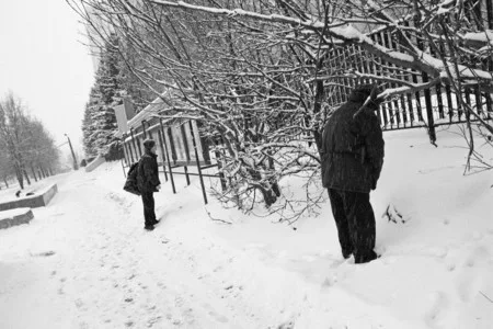 Moscow. First snow. Кадр 14
