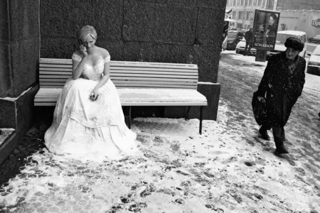 Moscow. First snow. Кадр 12