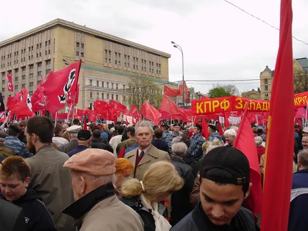 Lubyanskaya square. May, 9. Кадр 4