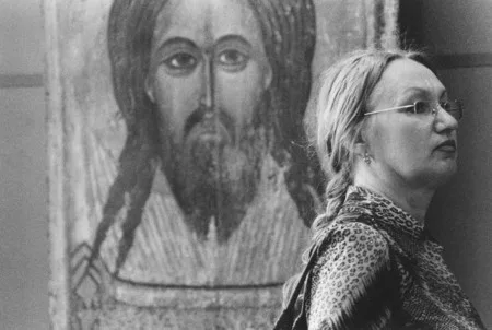 In the State Tretyakov Gallery. Кадр 3