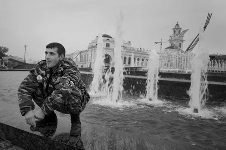 The scence of Moscow. Кадр 7