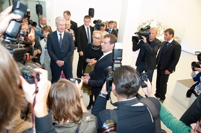 1461 день президента Дмитрия Медведева. Открытие, кадр 6